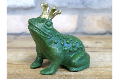 Cast Iron Frog – Rustic Decorative Garden Ornament