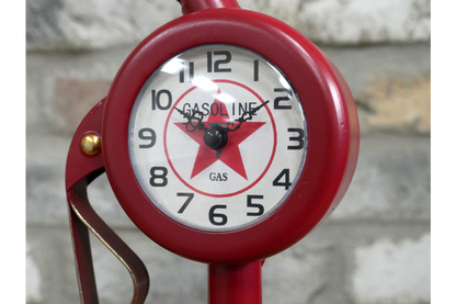 Gas Pump Clock – Retro Industrial Style Decorative Timepiece