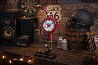 Gas Pump Clock – Retro Industrial Style Decorative Timepiece