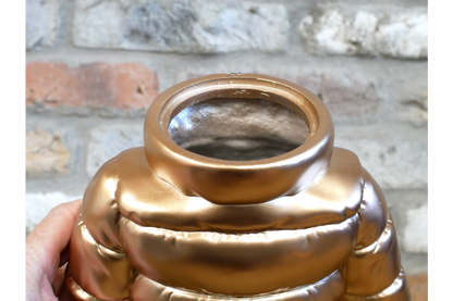 Puffer Jacket Vase – Quirky Contemporary Ceramic Planter & Vase