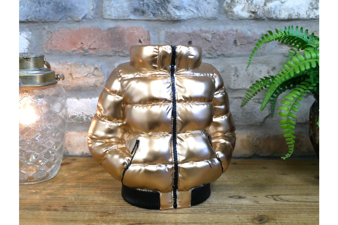 Puffer Jacket Vase – Quirky Contemporary Ceramic Planter & Vase