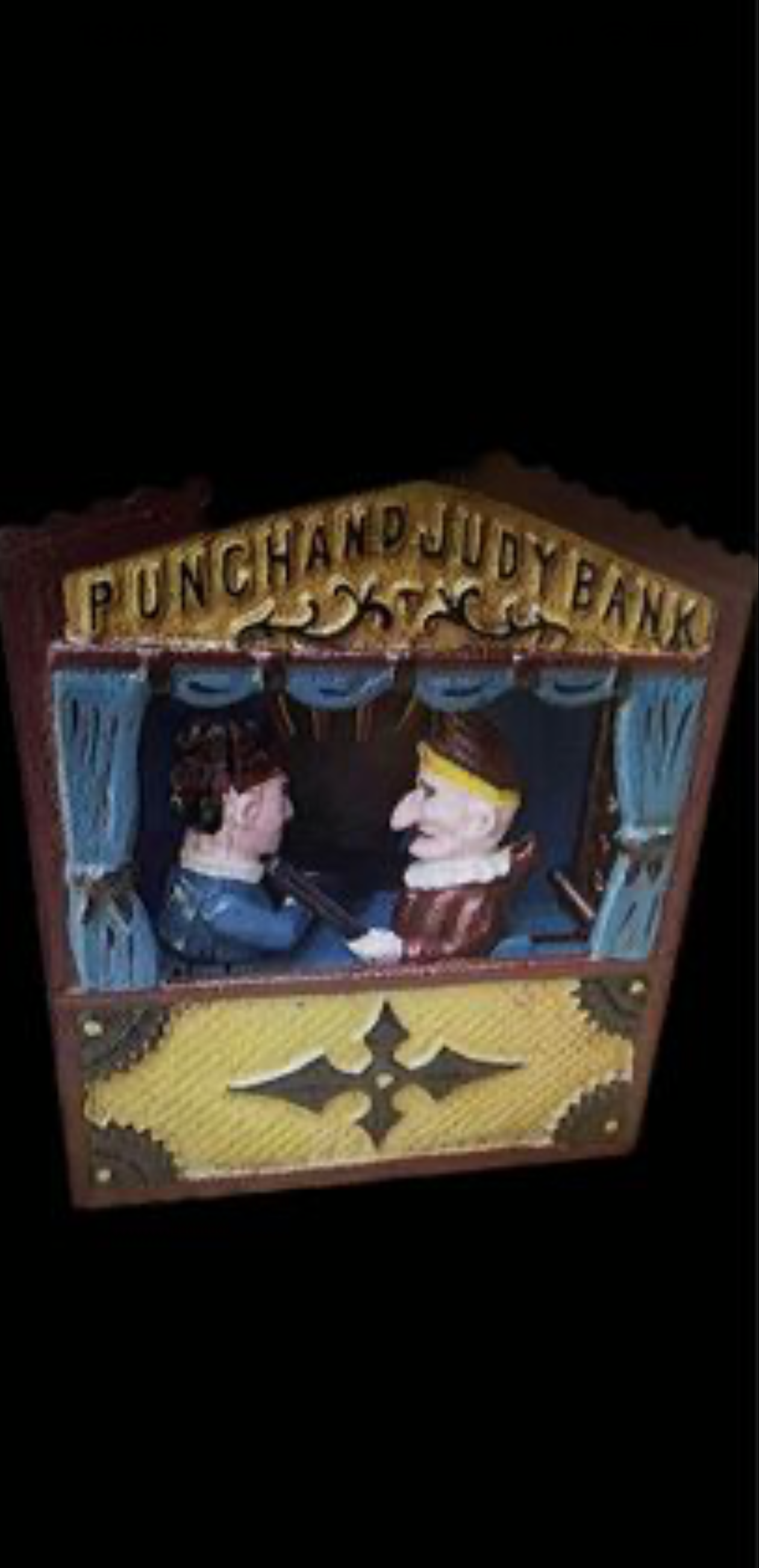 Punch and Judy Money  Box