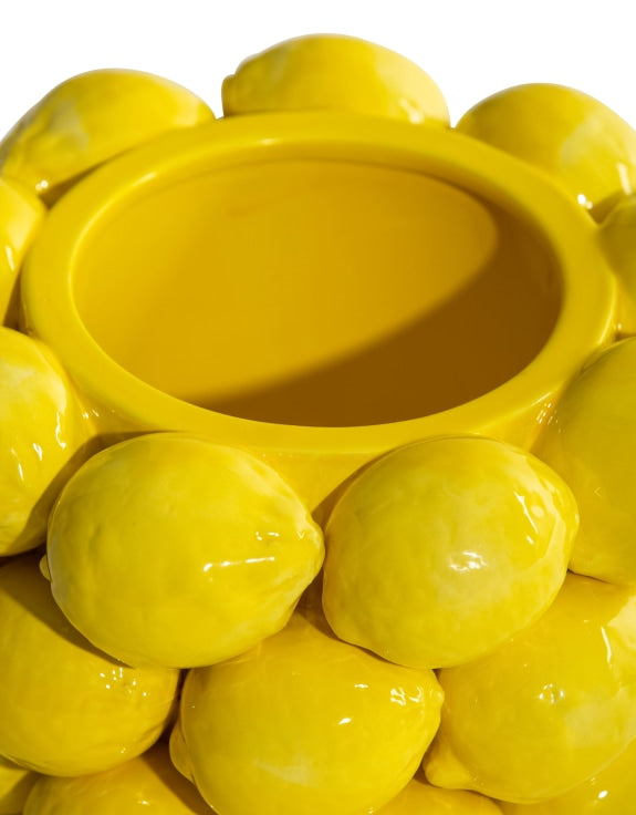 Ceramic Multi Lemon Bowl / Vase – Fresh & Playful Decorative Centrepiece