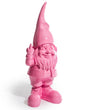 Medium Bright Pink "Naughty Gnome" Figure – Cheeky & Colourful Garden Decor
