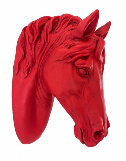Magenta “Pink Pony” Large Horse Wall Head – Bold Statement Wall Décor | Sign of the times Stoke