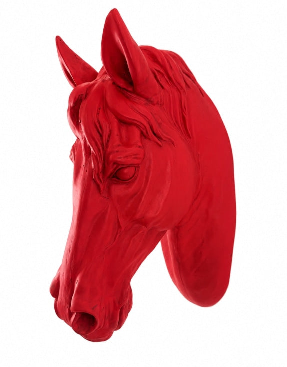 Magenta “Pink Pony” Large Horse Wall Head – Bold Statement Wall Décor | Sign of the times Stoke