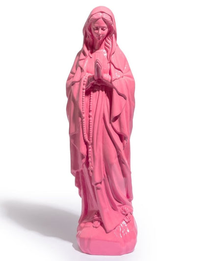 Pink Praying Maria Figure — heavenly style with a pop of pink | Sign of the times Stoke