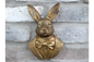 Rabbit Wall Decoration – Compact Animal Wall Sculpture