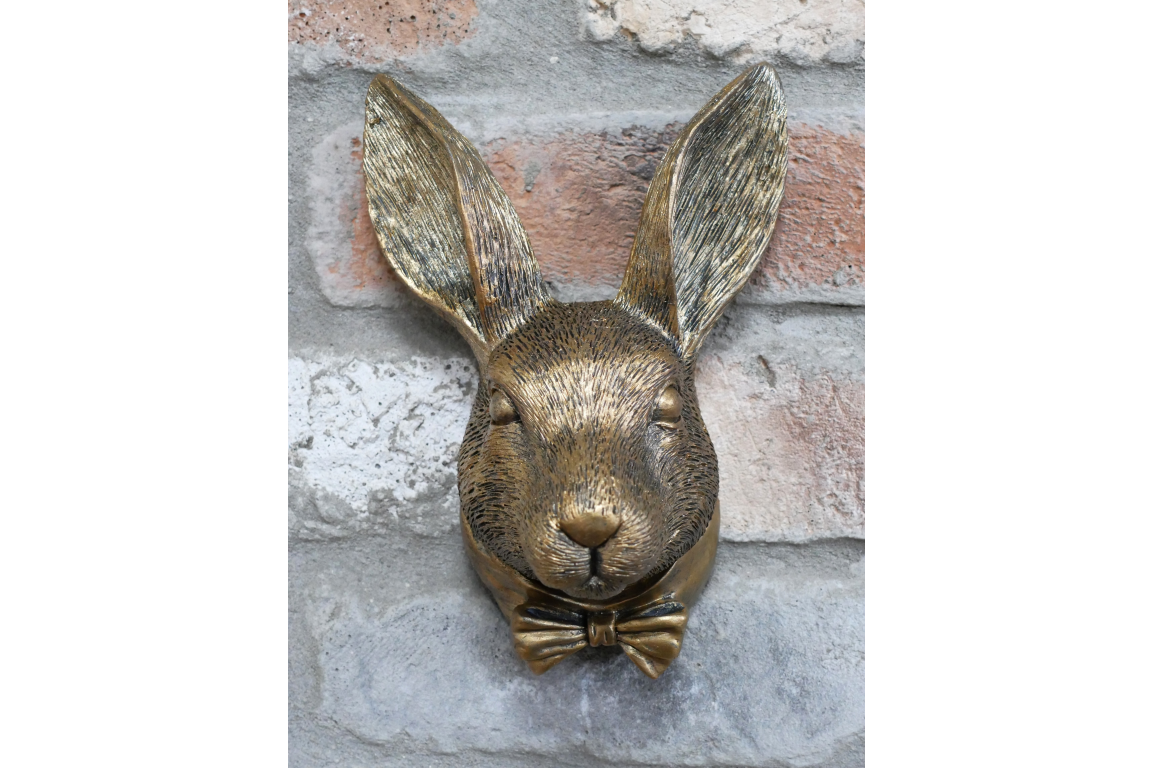 Rabbit Head – Decorative Rabbit Wall Mount