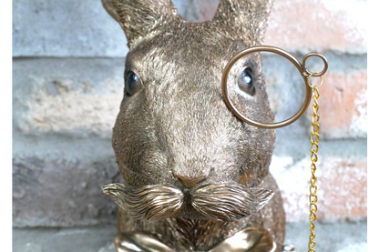 Rabbit Head Wall Decoration – Statement Animal Wall Sculpture