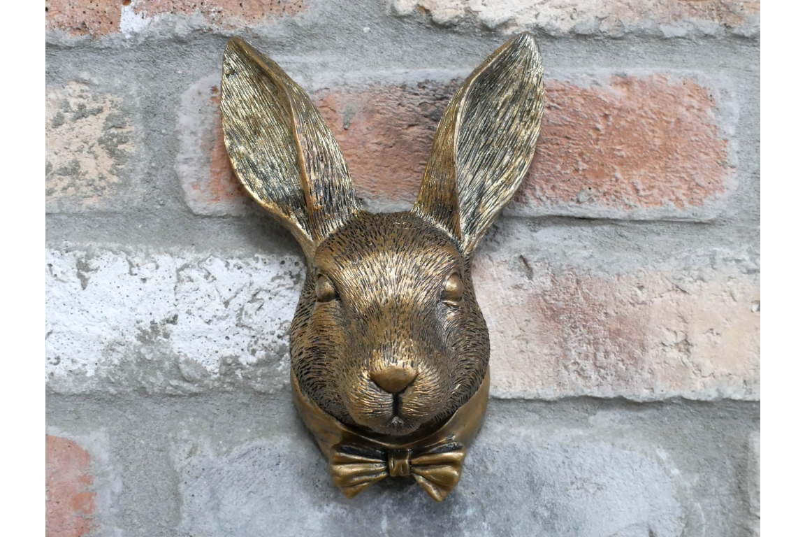 Rabbit Head – Decorative Rabbit Wall Mount