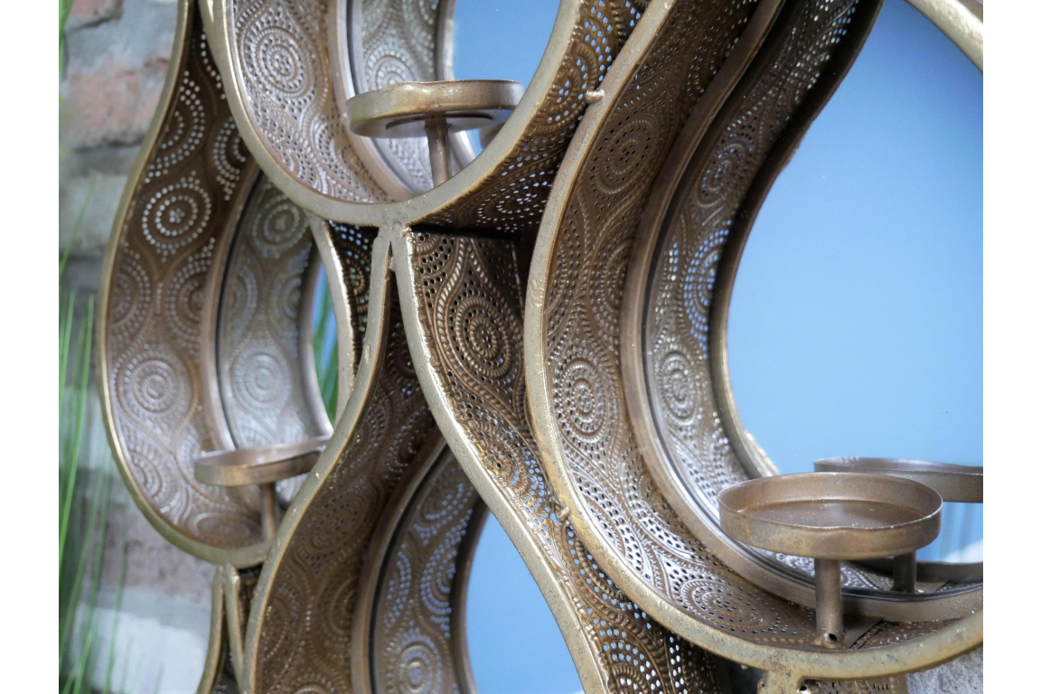 Raindrop Mirror – Elegant Contemporary Wall Mirror