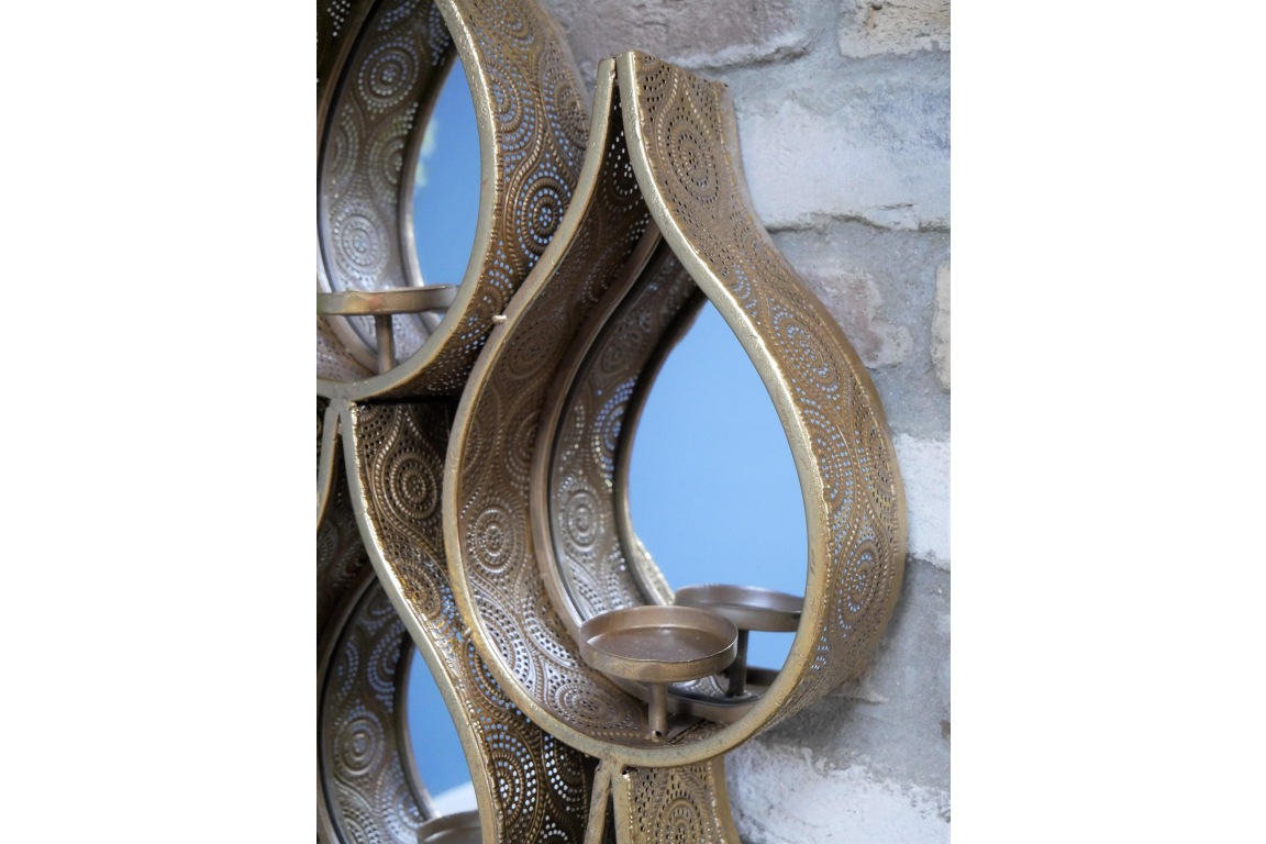 Raindrop Mirror – Elegant Contemporary Wall Mirror