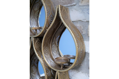Raindrop Mirror – Elegant Contemporary Wall Mirror