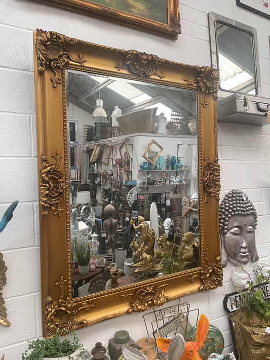 Gold Vintage Style Mirror
