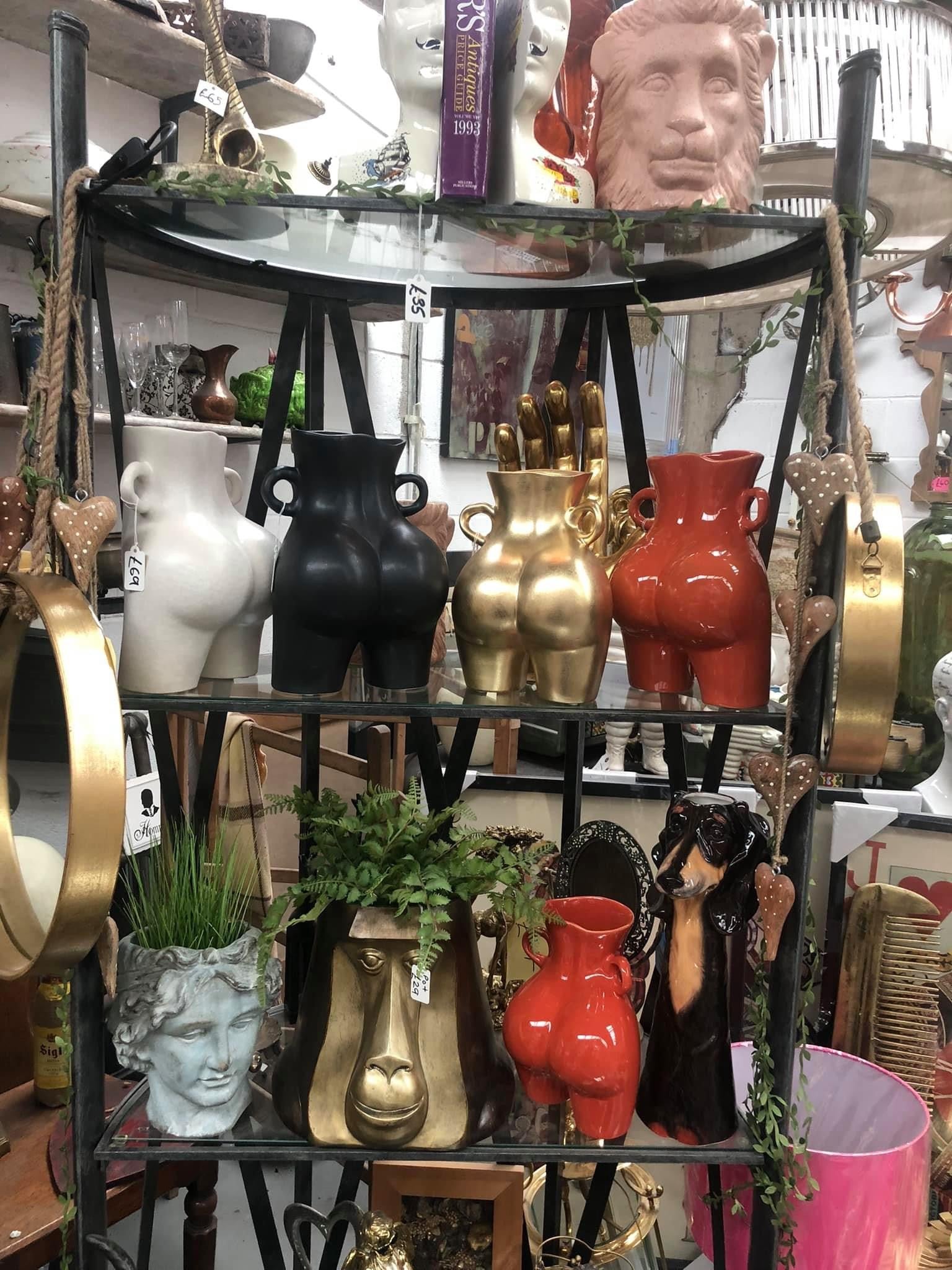 Booty Vases - Unique Ceramic Vase - Range of Colors Available | Sign of the times.