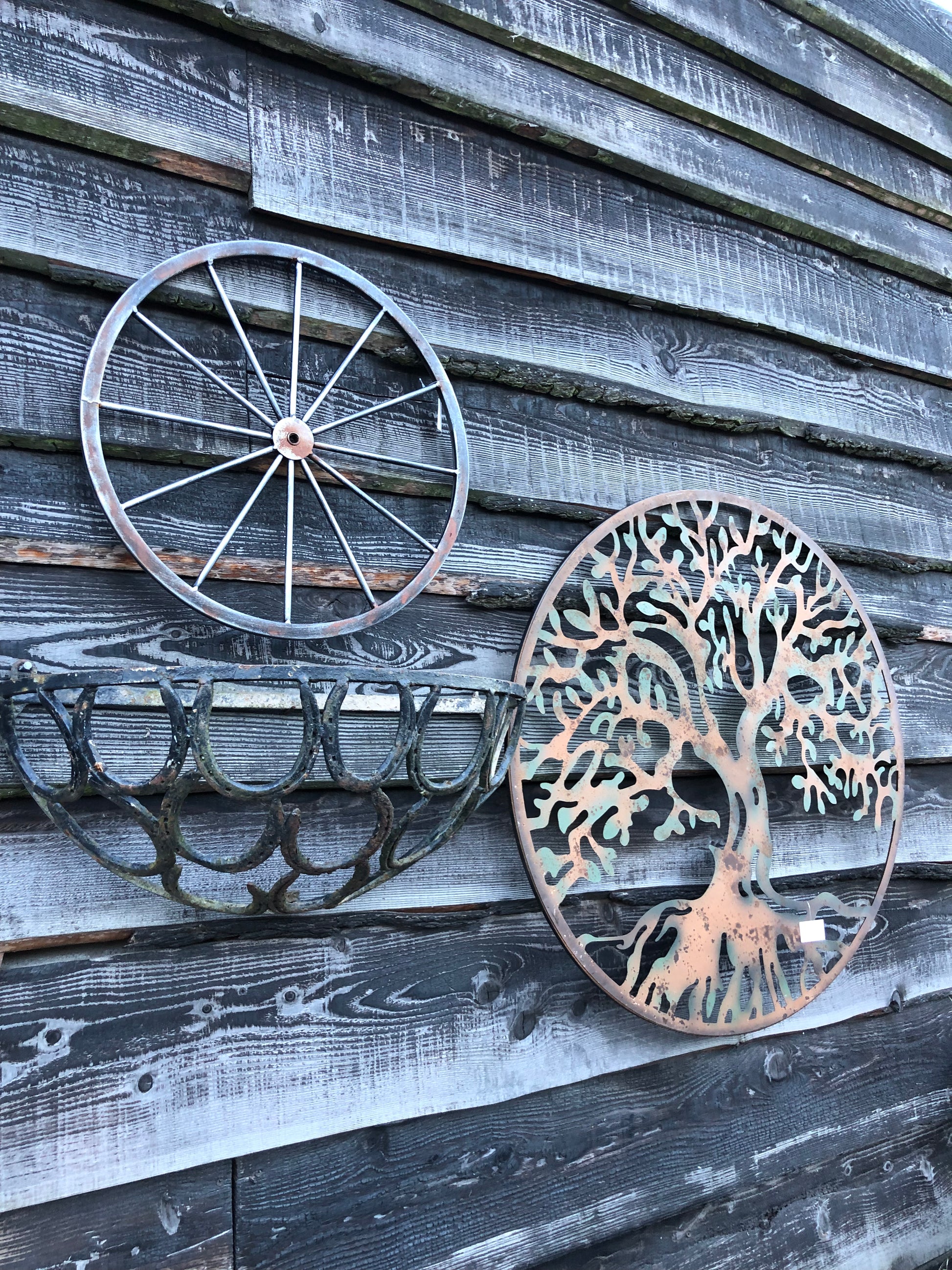 Large Metal Tree Wall Decoration - Elegant Indoor/Outdoor Wall Art | Sign of the times Stoke