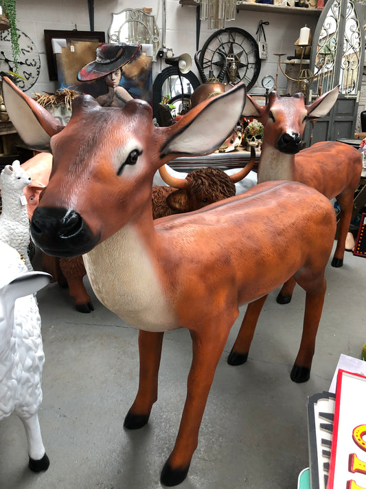 BAMBI Deer Sculpture - Majestic Resin Art for Indoor and Outdoor Spaces | Sign of the times Stoke