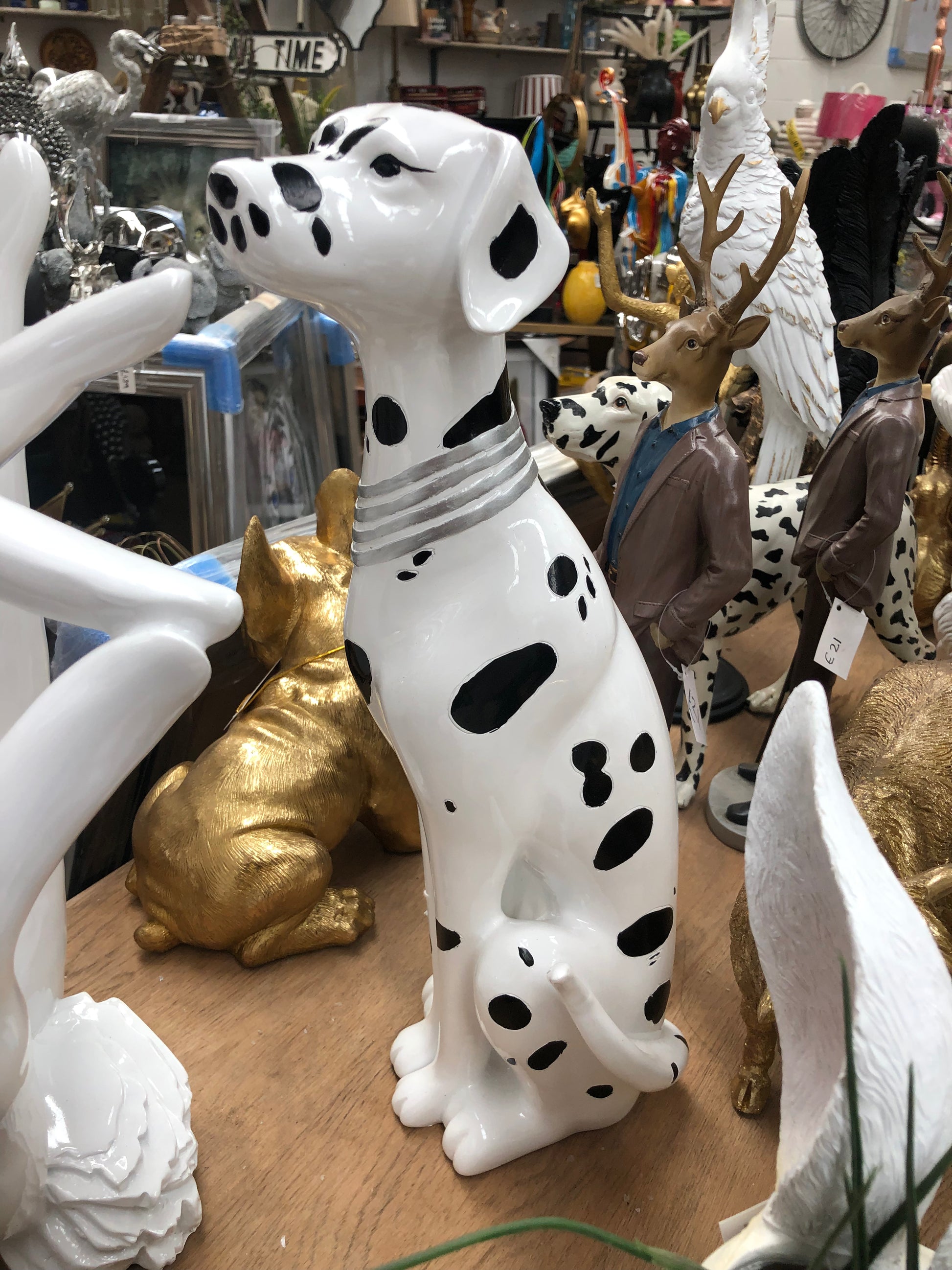 Dalmatian ornaments figurines hot sale