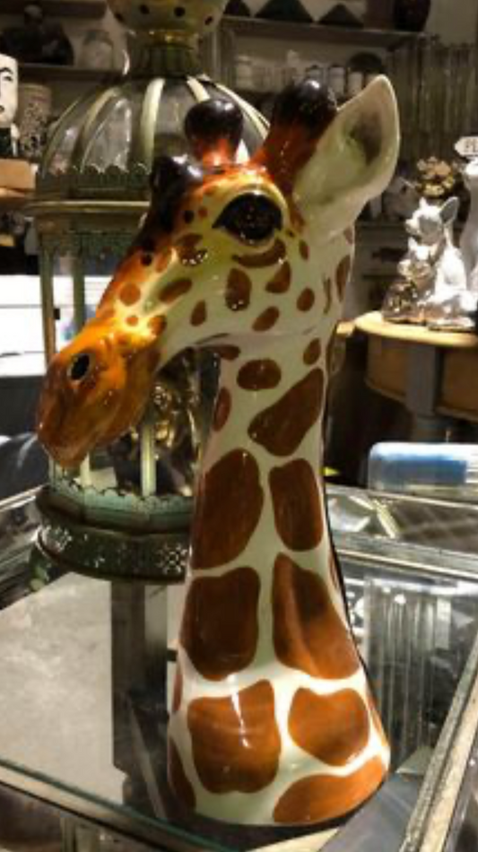 Ceramic Giraffe Vase