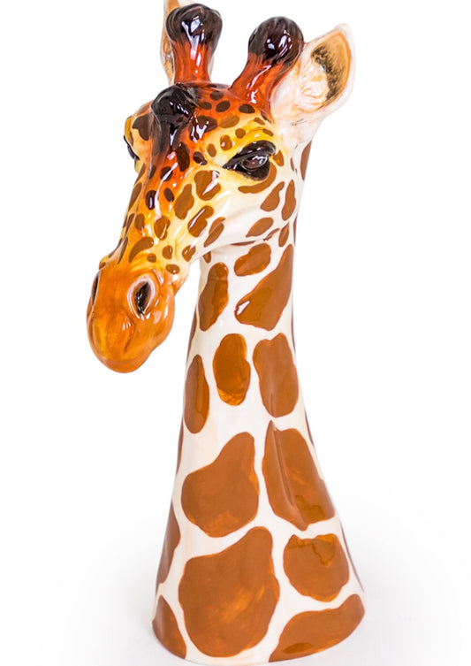 Ceramic Giraffe Vase - Charming Giraffe Design for Unique Decor